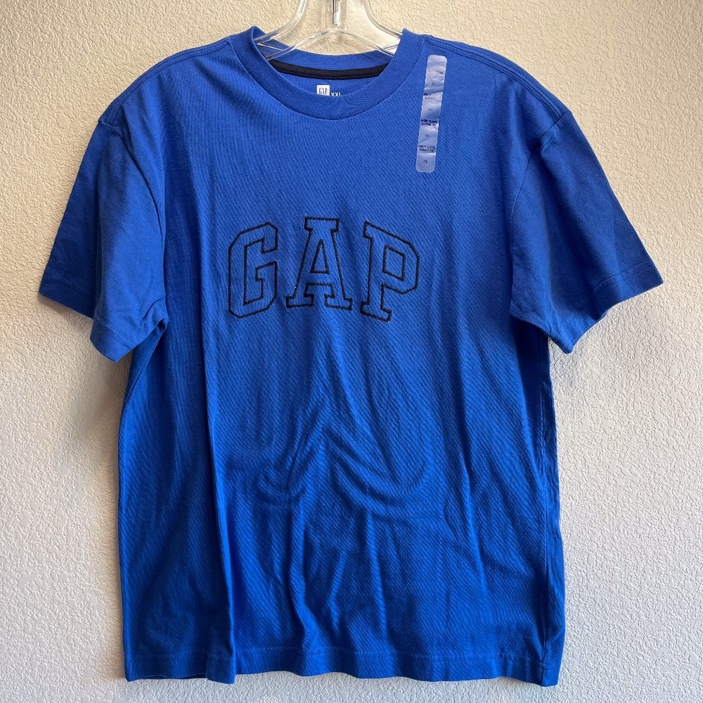 NEW GAP Kids Classic T-Shirt Blue Boy's XXL